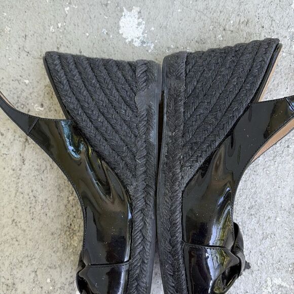 Valentino Bow Patented leather wedges - Picture 10 of 10